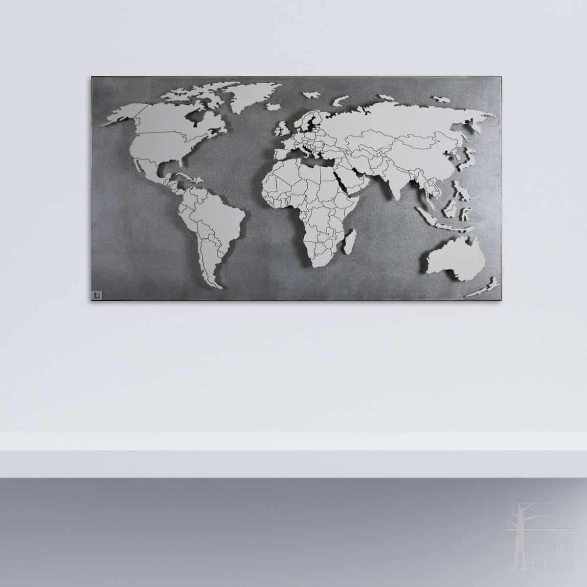 Weltkarte-Magnetisch-Magnetwand-Sonderanfertigung-Wandbild-Beleuchtet-WeißesKontinente-Holz-Welt-Karte-XXL-WelkartenAusHolz-WeißeKontinente-KontinenteHolz